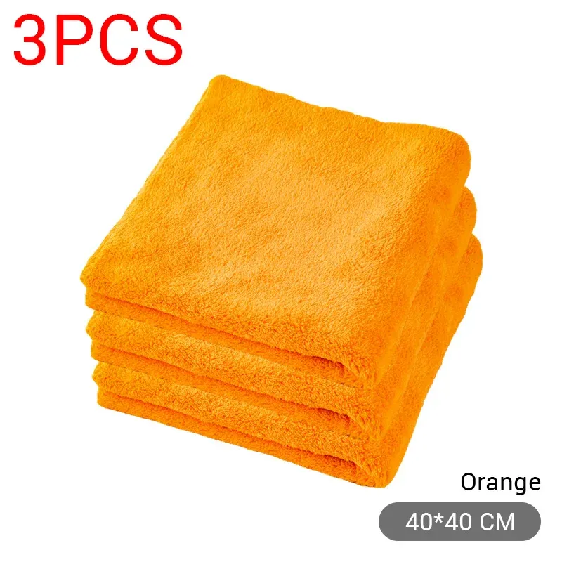 Serviettes de lavage pour voiture en microfibre SEAMETAL, épaisses, 40 x 40 cm, lot de 1, 3, 6 ou 9 pièces (réf. 600101) 12
