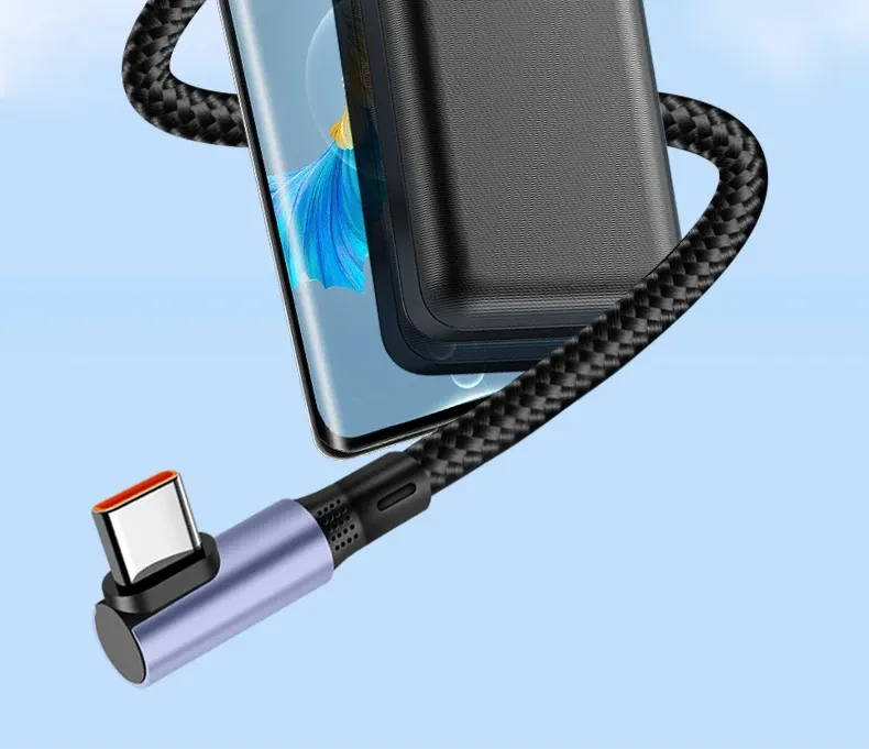 Câble USB-C en déplacement