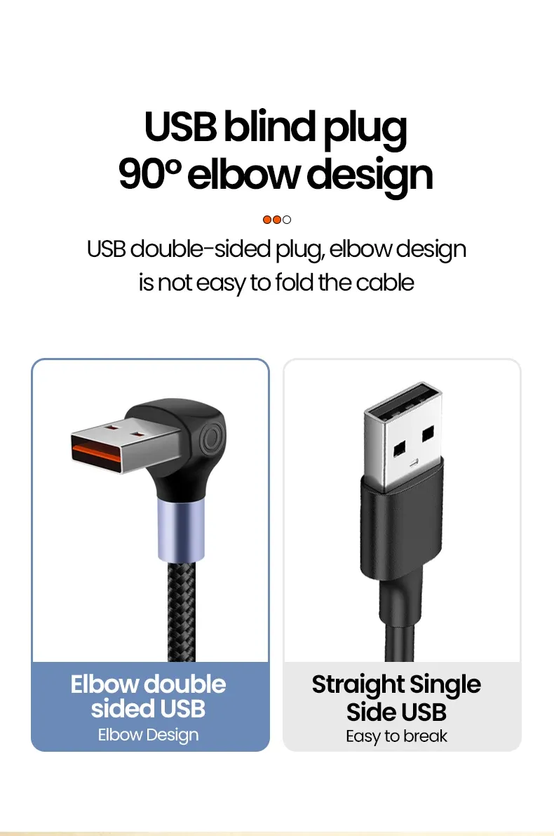 Câble USB-C avec smartphone en charge