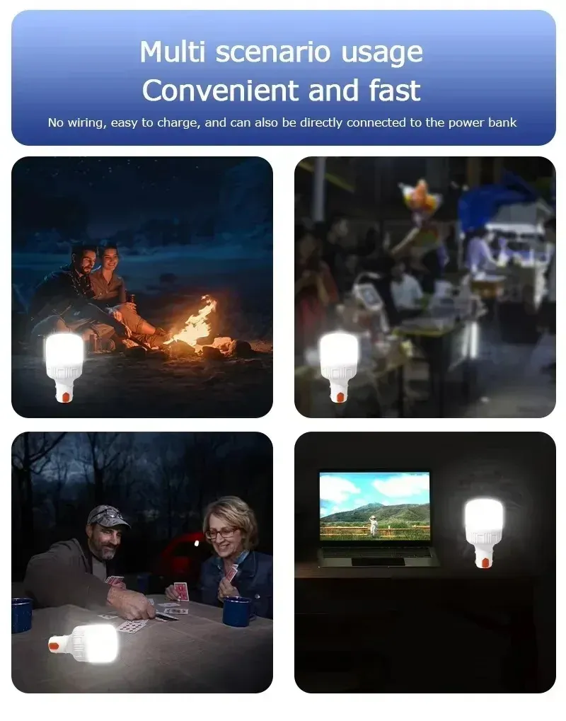 Lampe LED avec mode clignotant