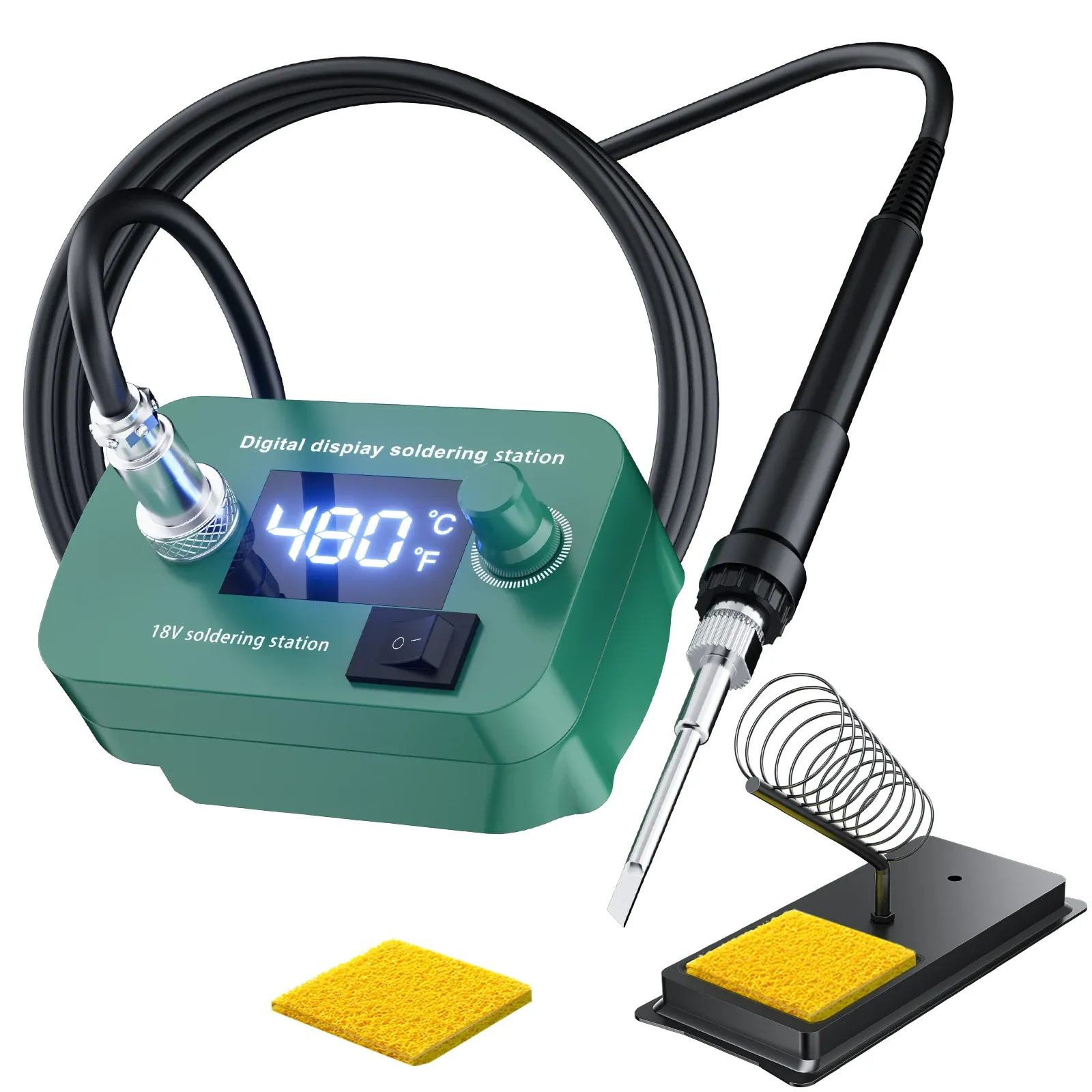 Fer à souder sans fil 18V compatible Makita, DeWalt, Milwaukee et Bosch, kit de soudage électronique pour réparation 9