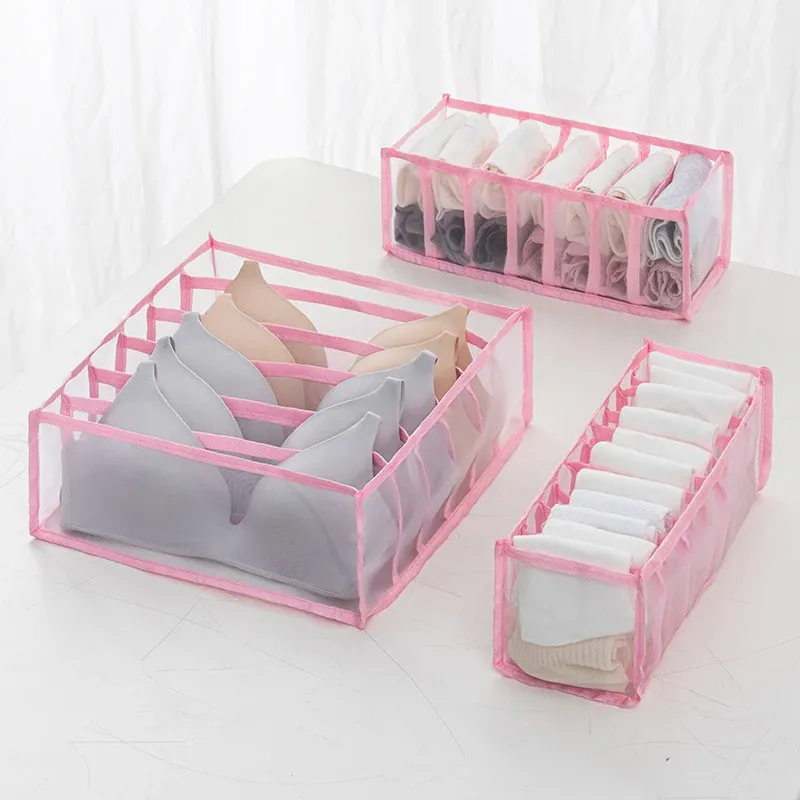 Organisateur de tiroirs pour sous-vêtements et chaussettes, boîte de rangement pour armoire 16