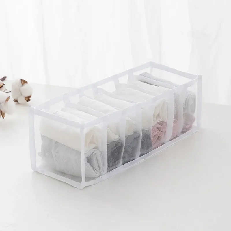 Organisateur de tiroirs pour sous-vêtements et chaussettes, boîte de rangement pour armoire 17