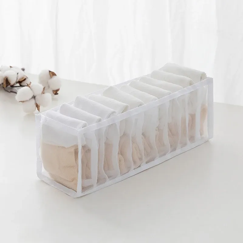 Organisateur de tiroirs pour sous-vêtements et chaussettes, boîte de rangement pour armoire 18
