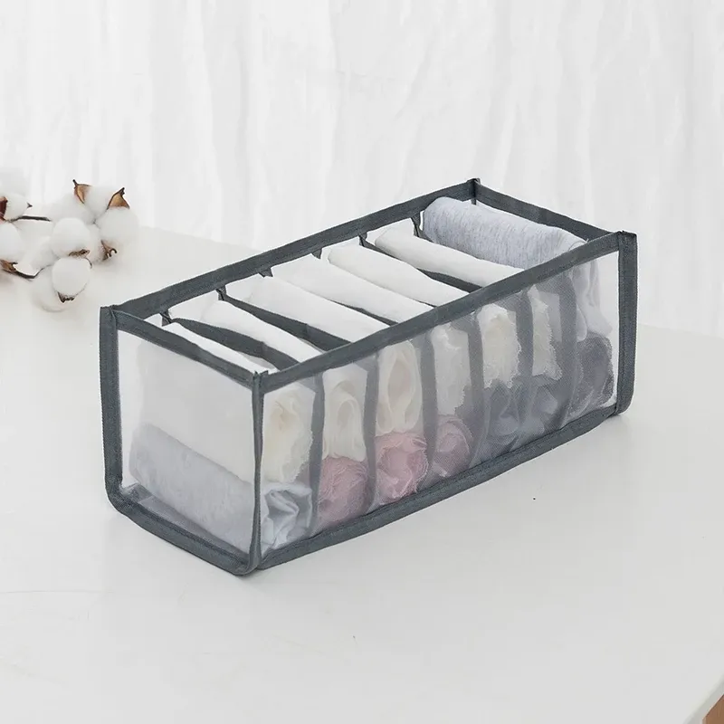 Organisateur de tiroirs pour sous-vêtements et chaussettes, boîte de rangement pour armoire 13