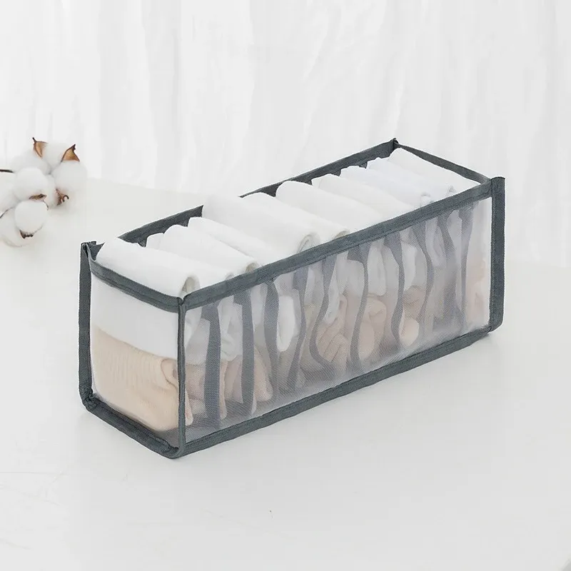 Organisateur de tiroirs pour sous-vêtements et chaussettes, boîte de rangement pour armoire 14