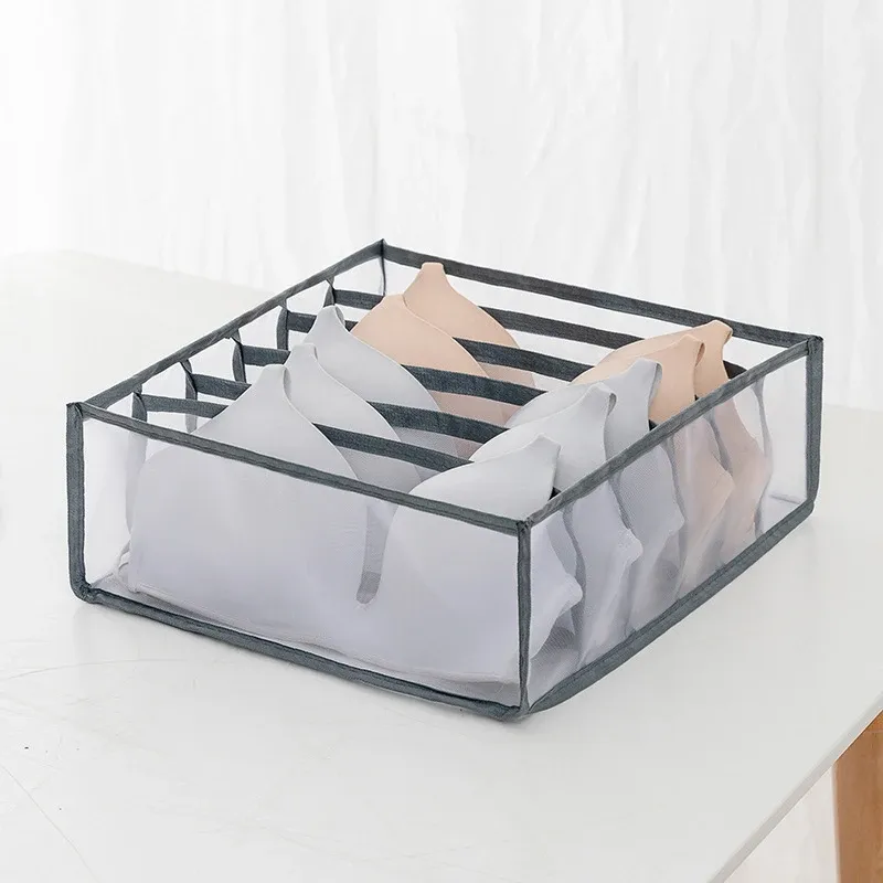Organisateur de tiroirs pour sous-vêtements et chaussettes, boîte de rangement pour armoire 15