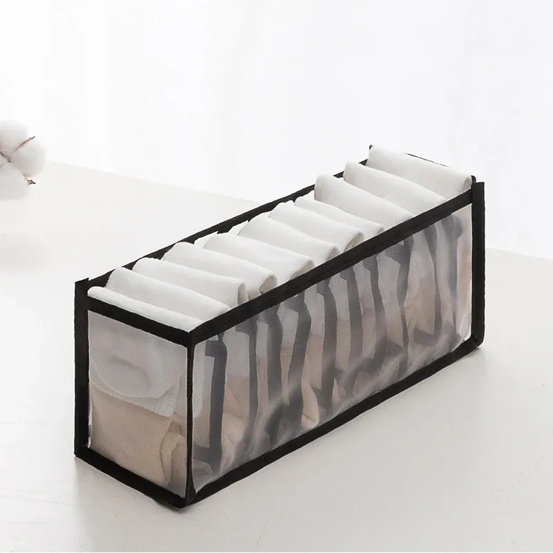 Organisateur de tiroirs pour sous-vêtements et chaussettes, boîte de rangement pour armoire 10
