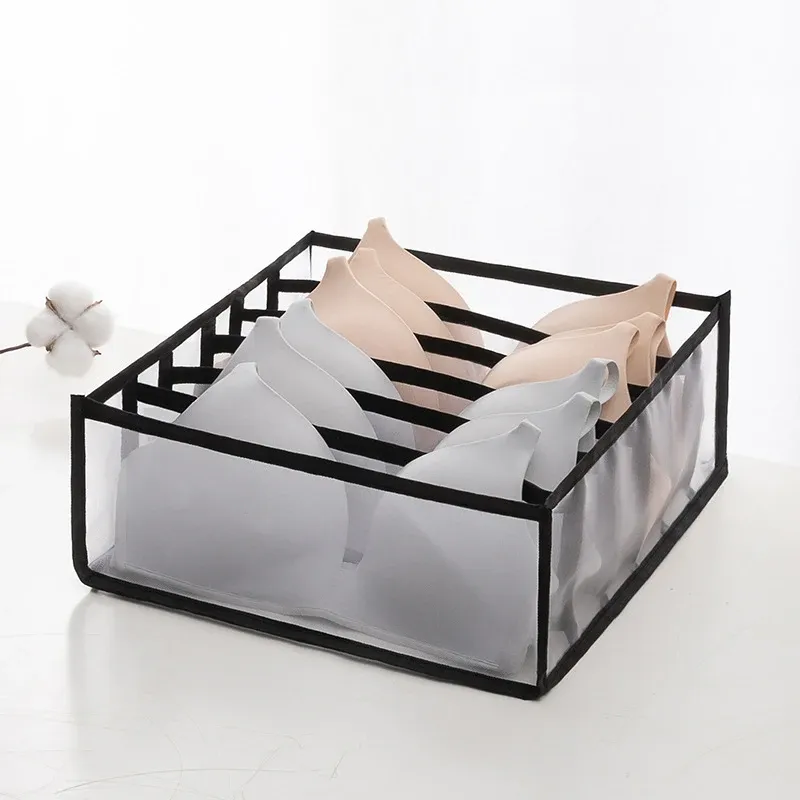 Organisateur de tiroirs pour sous-vêtements et chaussettes, boîte de rangement pour armoire 11