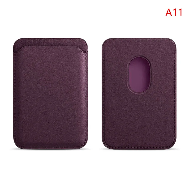 Étui portefeuille en cuir magnétique compatible MagSafe pour iPhone 14 Pro Max, 15 Pro, 16, 17, 18 et S26, avec porte-cartes 11