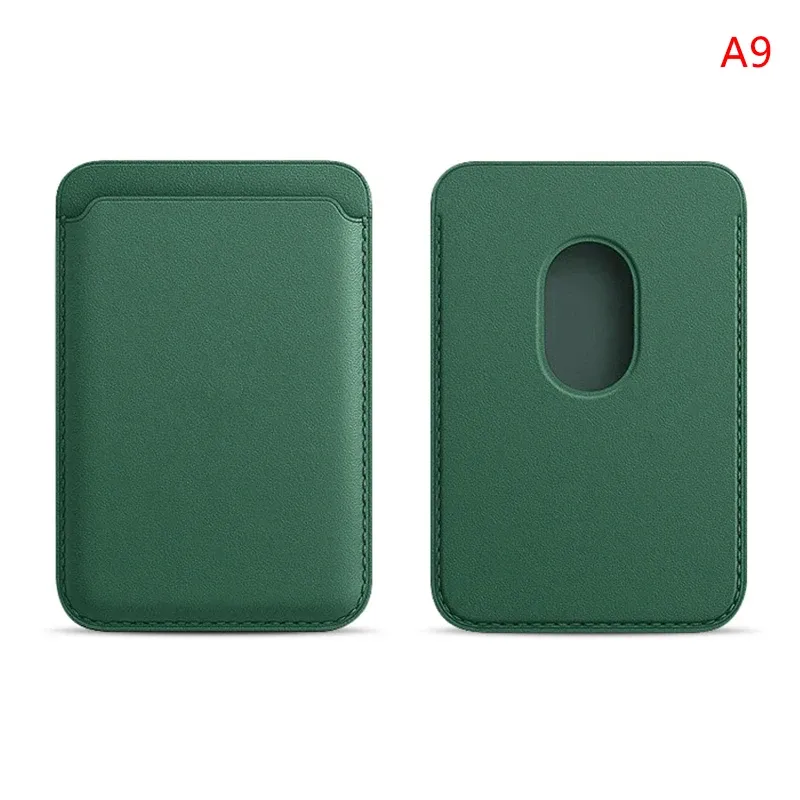 Étui portefeuille en cuir magnétique compatible MagSafe pour iPhone 14 Pro Max, 15 Pro, 16, 17, 18 et S26, avec porte-cartes 15
