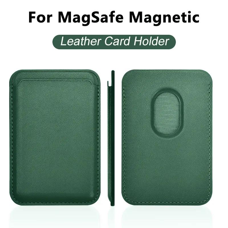 Étui portefeuille en cuir magnétique compatible MagSafe pour iPhone 14 Pro Max, 15 Pro, 16, 17, 18 et S26, avec porte-cartes 22