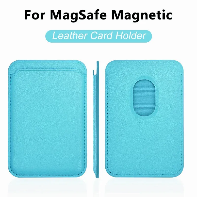 Étui portefeuille en cuir magnétique compatible MagSafe pour iPhone 14 Pro Max, 15 Pro, 16, 17, 18 et S26, avec porte-cartes 24