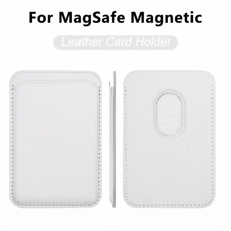 Étui portefeuille en cuir magnétique compatible MagSafe pour iPhone 14 Pro Max, 15 Pro, 16, 17, 18 et S26, avec porte-cartes 9