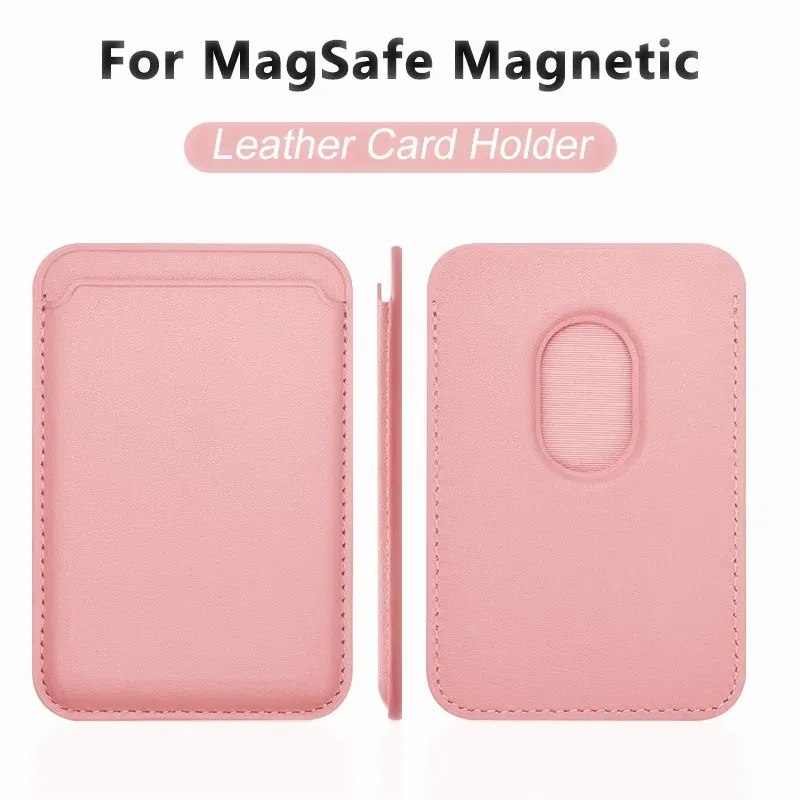 Étui portefeuille en cuir magnétique compatible MagSafe pour iPhone 14 Pro Max, 15 Pro, 16, 17, 18 et S26, avec porte-cartes 14