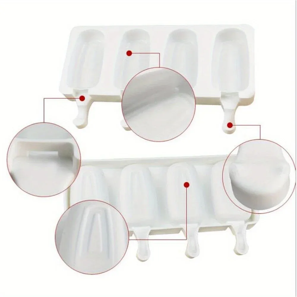 Moule à glaces en silicone, utilisation