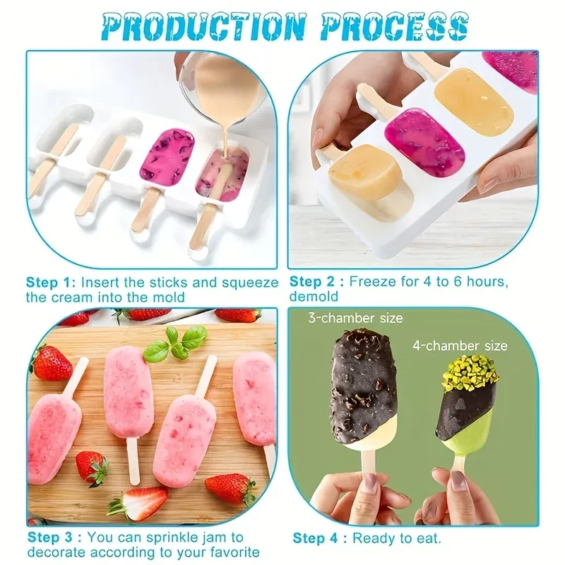 Moule à glaces en silicone, lifestyle