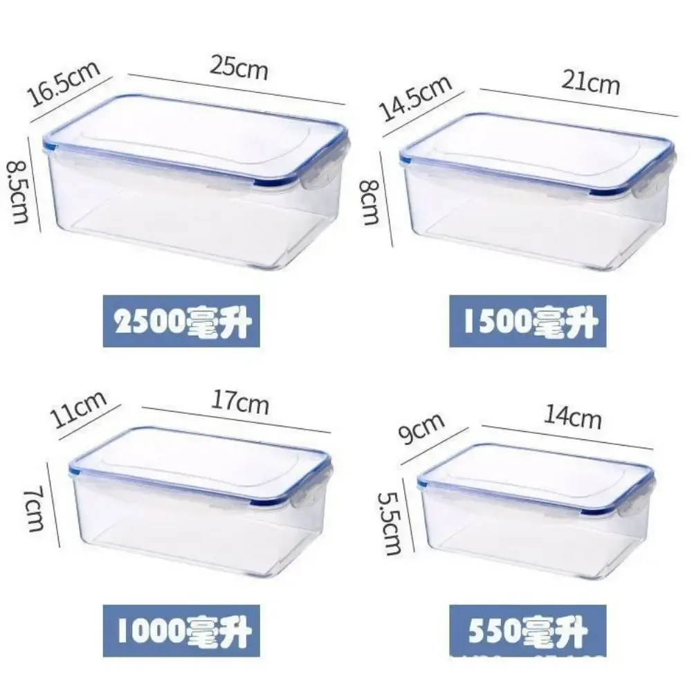 Boîte de conservation étanche pour réfrigérateur à double compartiment, grande capacité, qualité alimentaire, avec égouttoir pour fruits et légumes 6