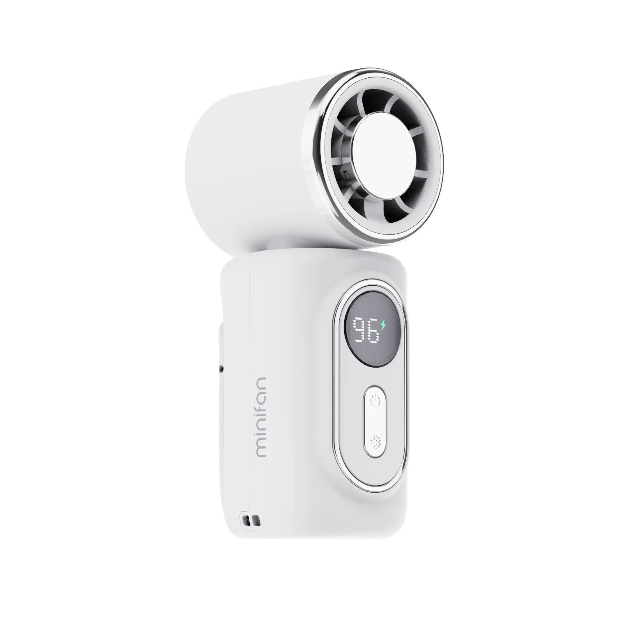 Mini ventilateur portatif à clip avec fonction support de parapluie, rotatif, rechargeable par USB, idéal pour le camping en plein air 5
