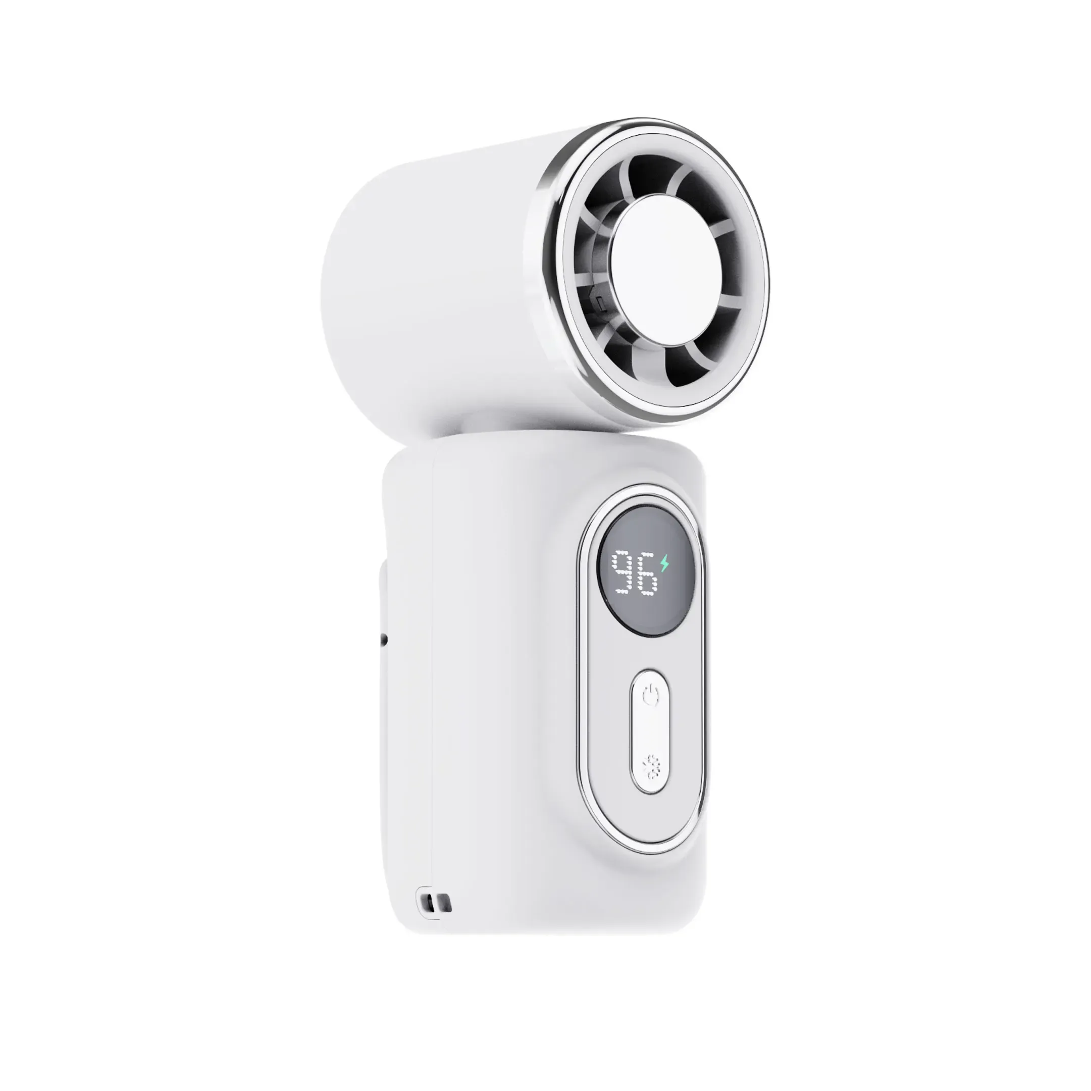 Mini ventilateur portatif à clip avec fonction support de parapluie, rotatif, rechargeable par USB, idéal pour le camping en plein air 6