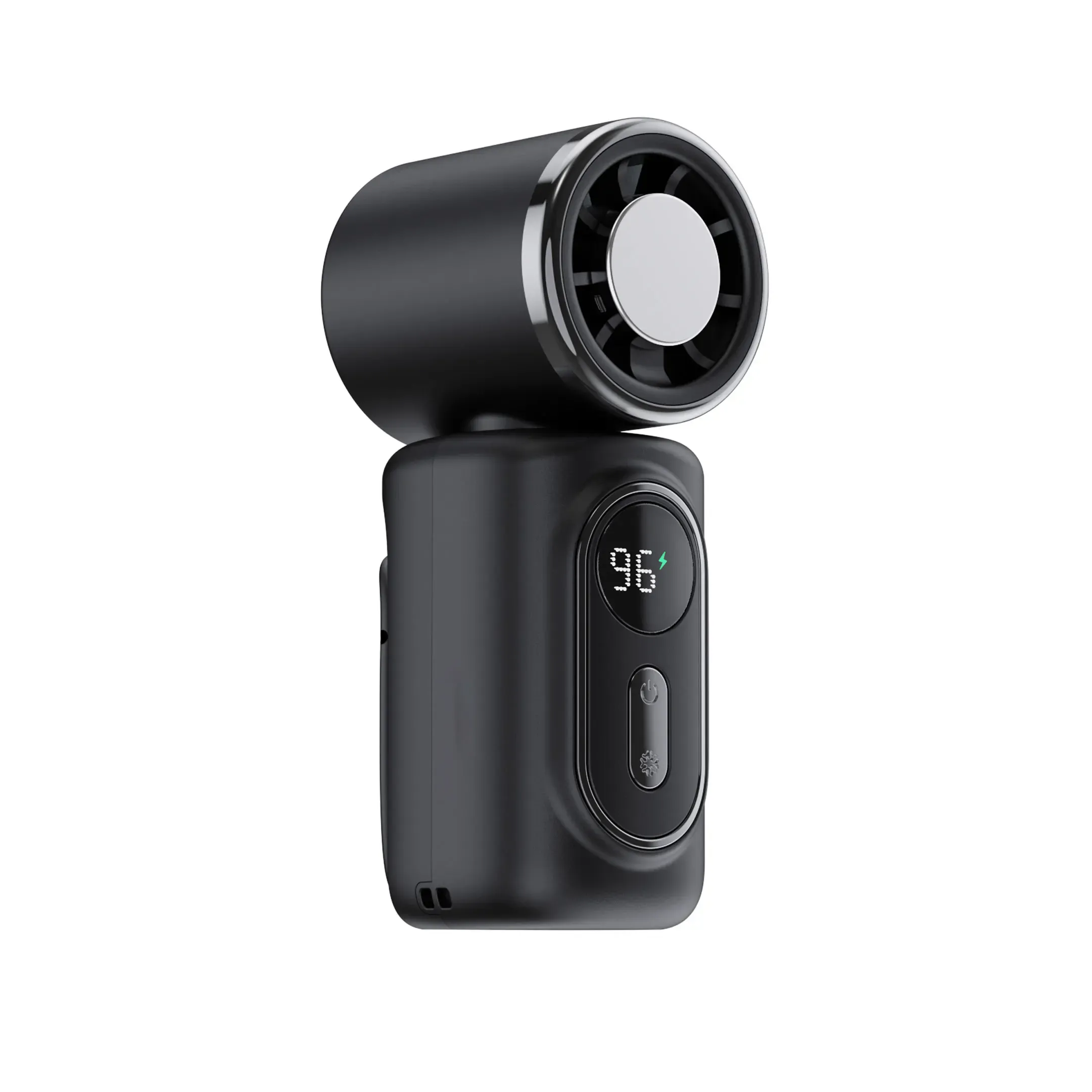 Mini ventilateur portatif à clip avec fonction support de parapluie, rotatif, rechargeable par USB, idéal pour le camping en plein air 7