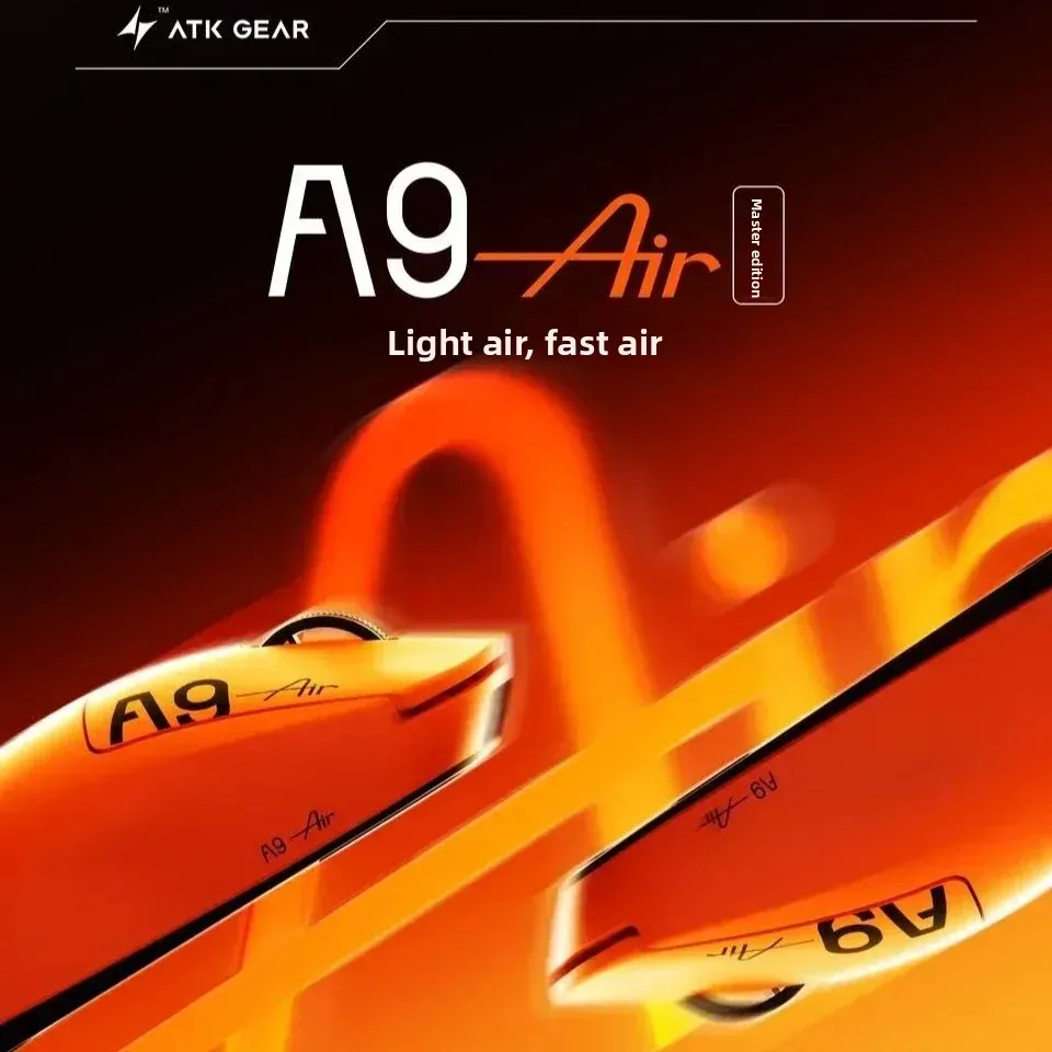 Souris de jeu sans fil ATK A9 Air Ultimate, Bluetooth, ultralégère, capteur PAW3950, 8K, pour l'esport FPS 2