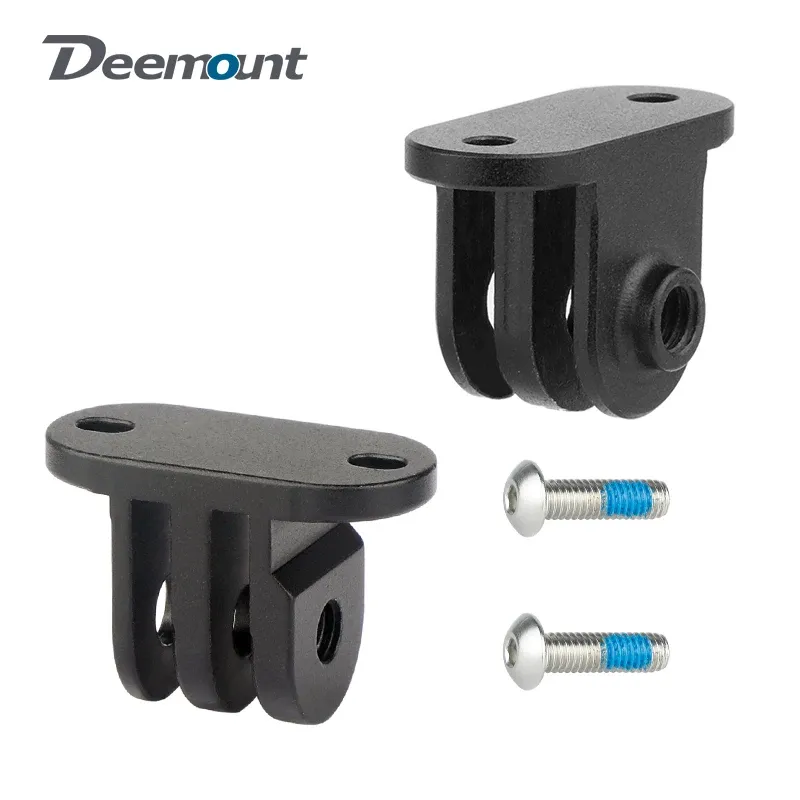 Adaptateurs de montage en aluminium pour compteur de vélo Garmin Edge et Bryton, compatibles caméra d'action GoPro Sport