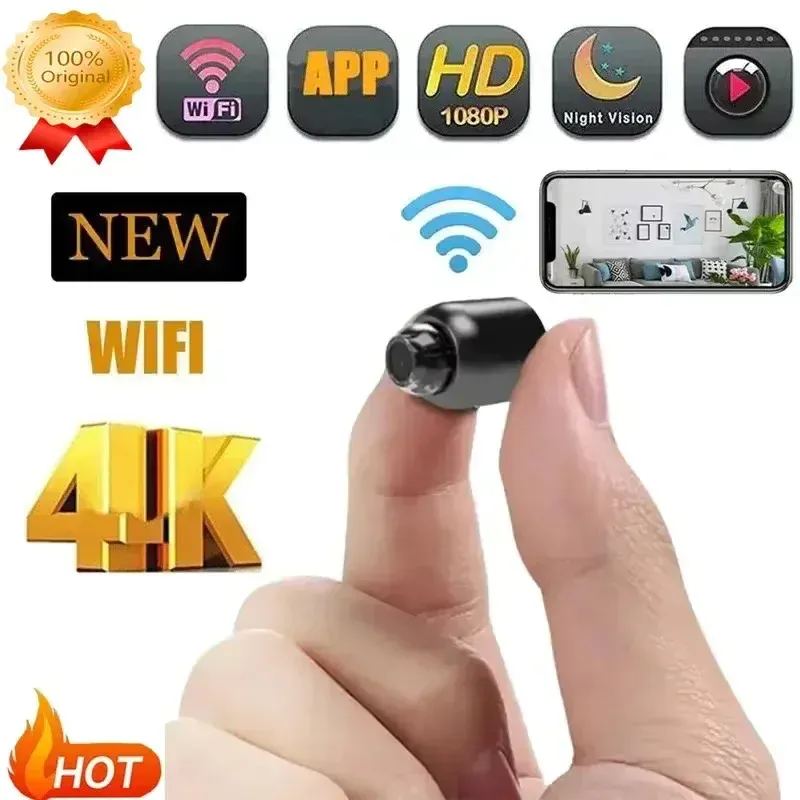 Mini caméra X5 sans fil 1080P, caméra de surveillance et de sécurité vidéo, vision nocturne, détection de mouvement, caméscope, moniteur pour maison intelligente