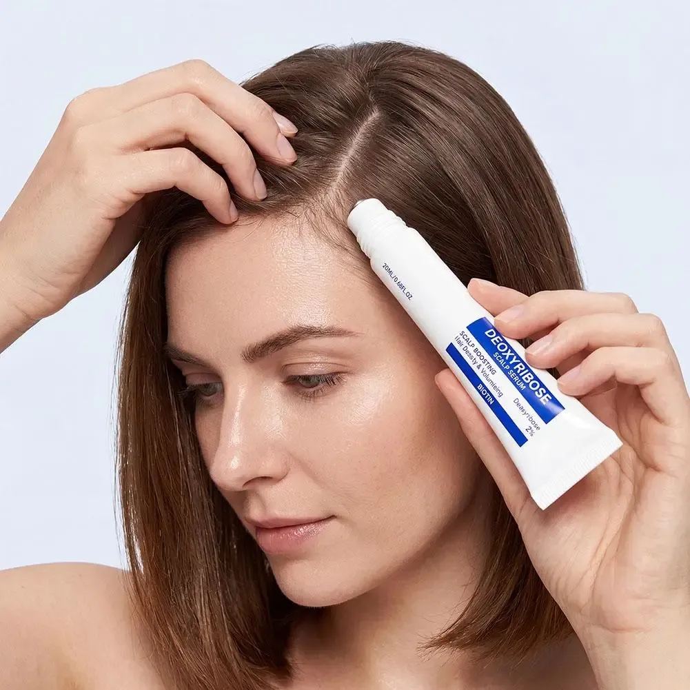 Sérum Volumisant Soin du Cuir Chevelu : Densité Capillaire, Racines Renforcées pour Cheveux Fins, Essence Réparatrice Anti-Chute, Soin Quotidien - Image 1