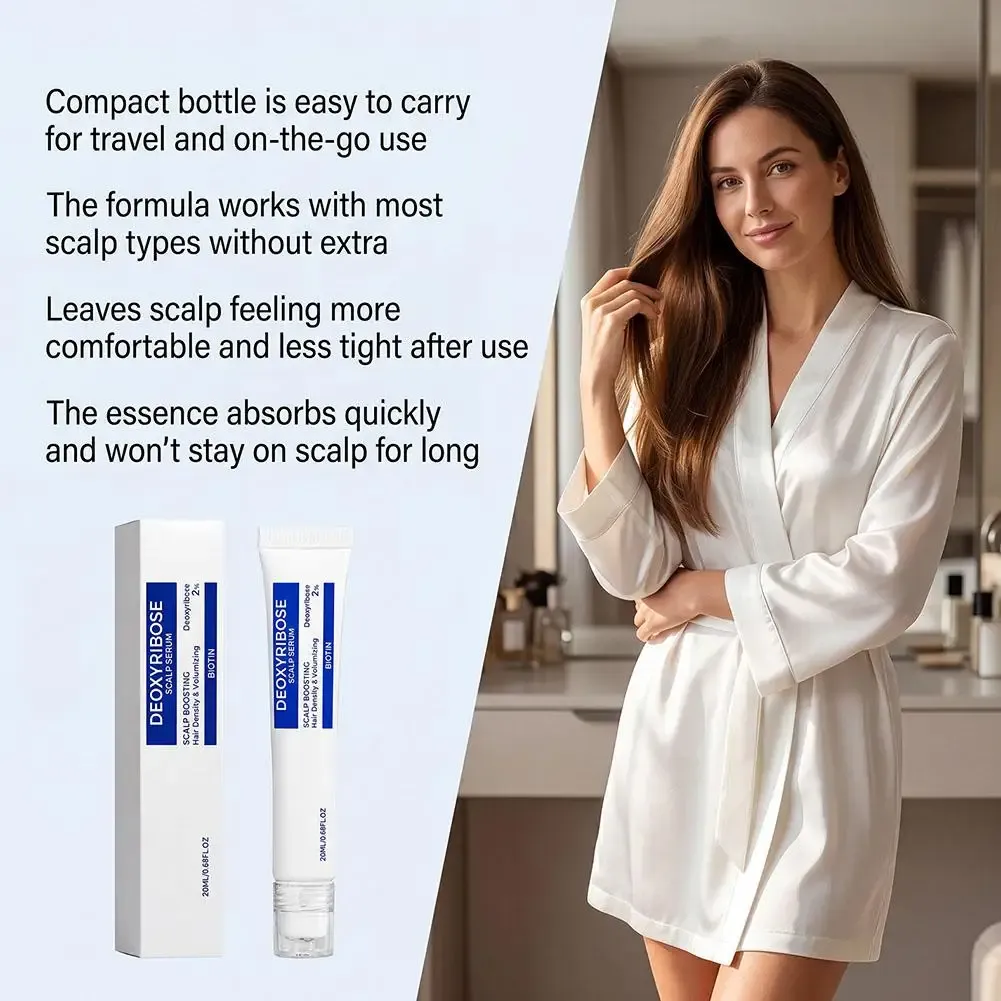Sérum Volumisant Soin du Cuir Chevelu : Densité Capillaire, Racines Renforcées pour Cheveux Fins, Essence Réparatrice Anti-Chute, Soin Quotidien 6