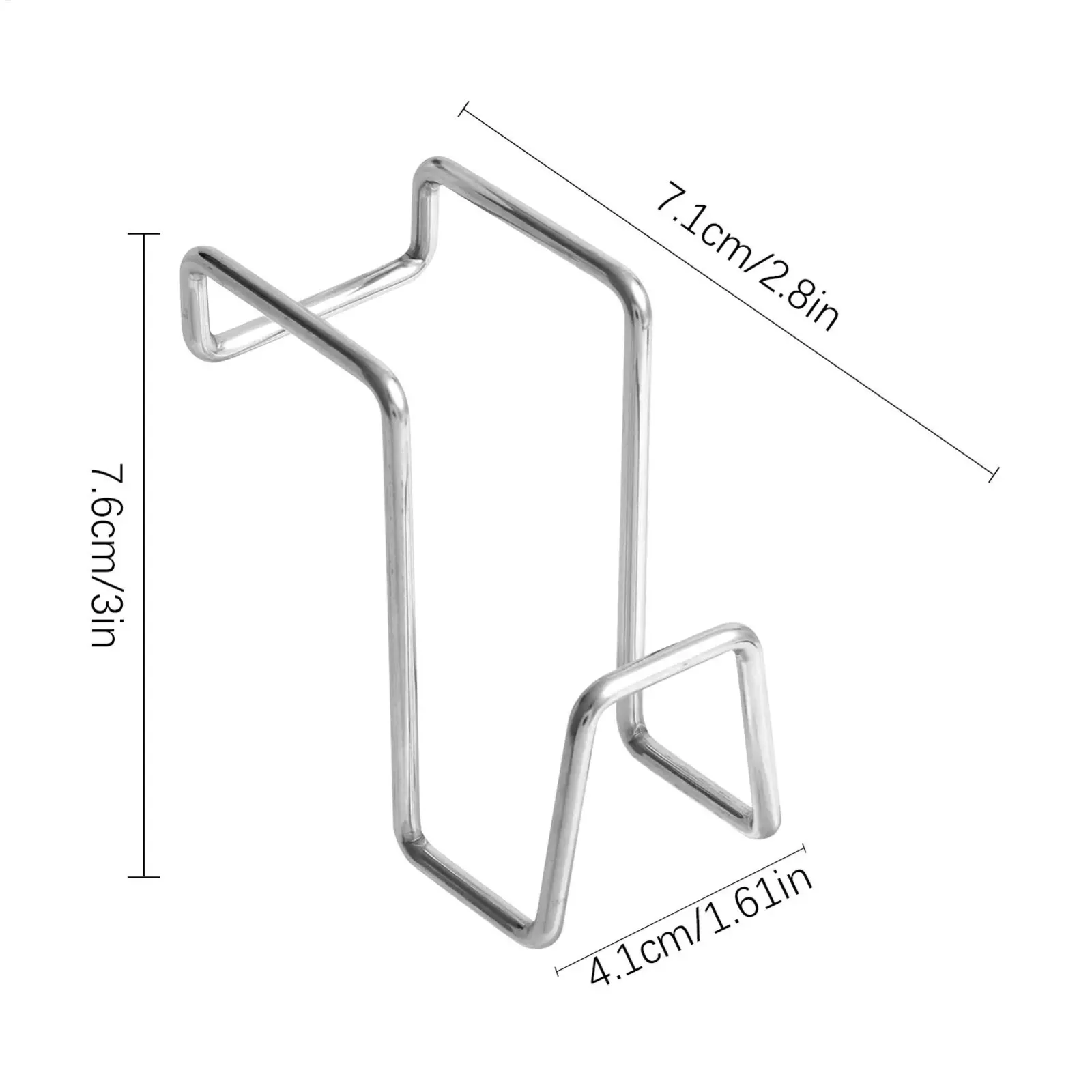 Support à éponge pour évier en acier inoxydable