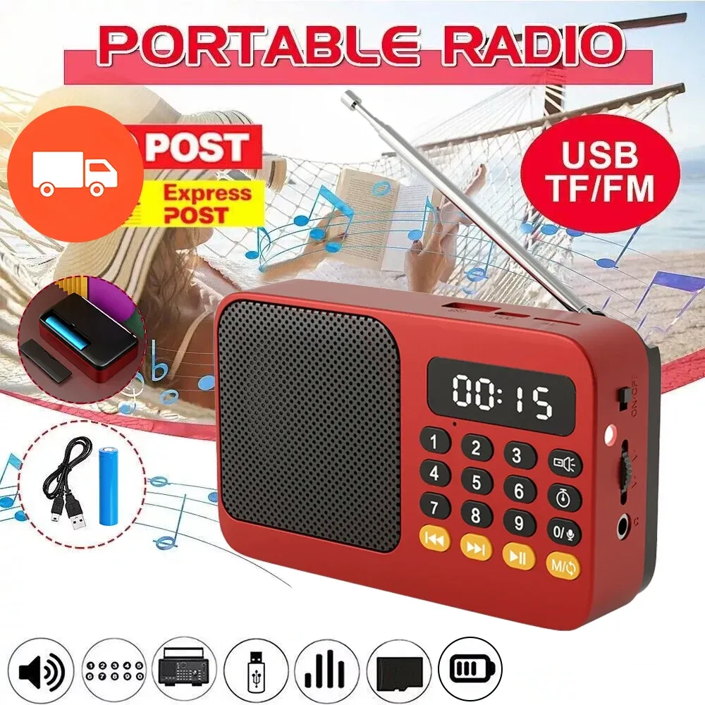 Radio FM portable vue d'ensemble
