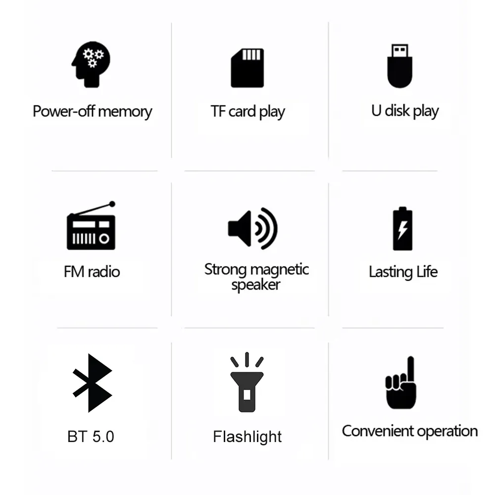 Radio FM portable détails finitions
