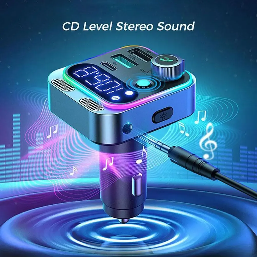 Transmetteur FM Bluetooth, installation dans le véhicule