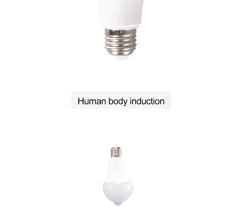 Ampoule LED dans un couloir