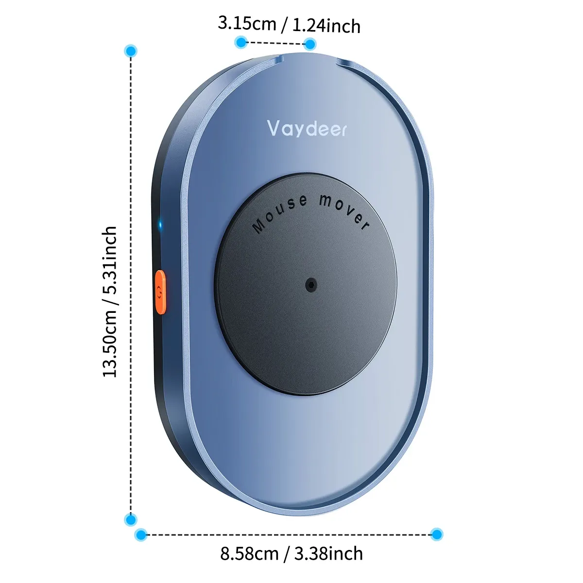 Souris virtuelle anti-veille avec interrupteur marche/arrêt, empêchant le verrouillage automatique de l'écran 7