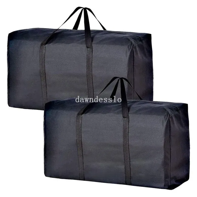 Sac de rangement mobile imperméable extra large, pliable, grande capacité pour linge et couette