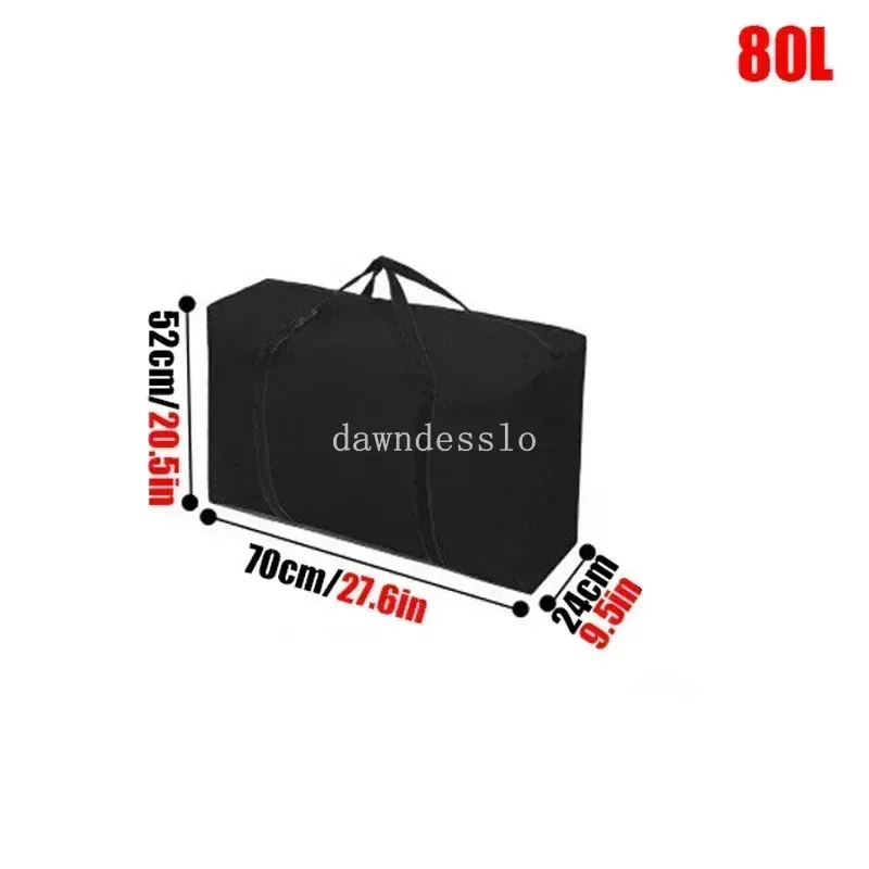 Sac de rangement mobile imperméable extra large, pliable, grande capacité pour linge et couette 7