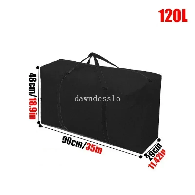 Sac de rangement mobile imperméable extra large, pliable, grande capacité pour linge et couette 8