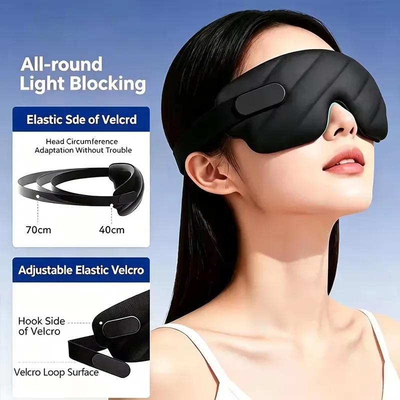 Masque de sommeil 3D, confort et ajustement