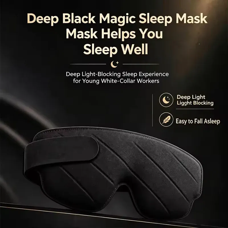 Masque de sommeil 3D, mise en valeur du produit