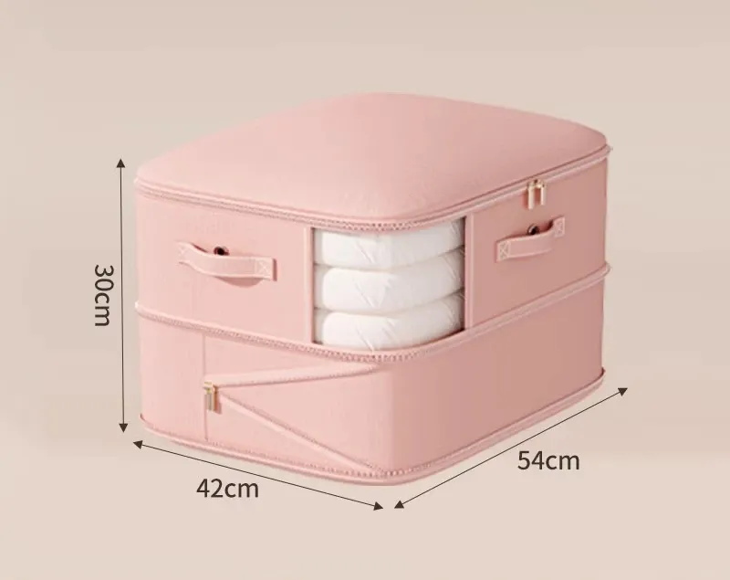 Sac de rangement sous vide grande capacité, pliable et extensible, pour vêtements, couettes et oreillers 13