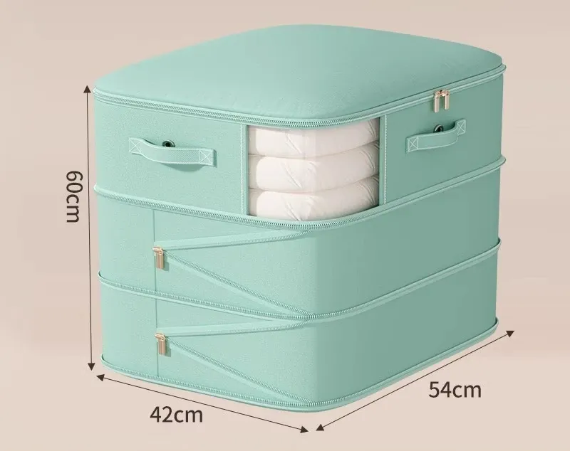 Sac de rangement sous vide grande capacité, pliable et extensible, pour vêtements, couettes et oreillers 12