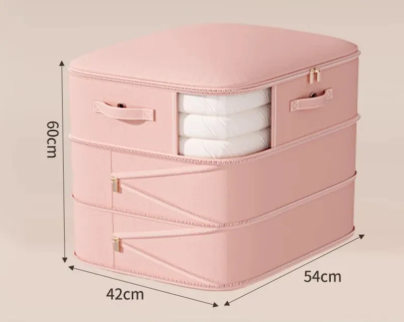 Sac de rangement sous vide grande capacité, pliable et extensible, pour vêtements, couettes et oreillers 9