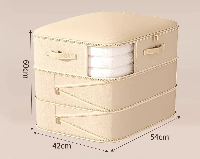 Sac de rangement sous vide grande capacité, pliable et extensible, pour vêtements, couettes et oreillers 10
