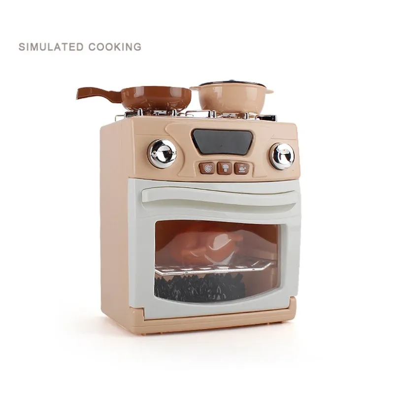 Ensemble de cuisine électrique pour enfants : grille-pain, four à micro-ondes, lave-linge, batteur, blender et cafetière 16