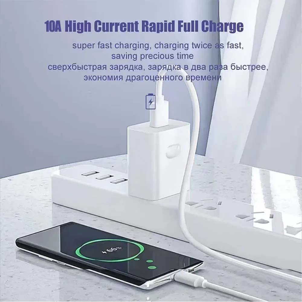 Câble de charge rapide sous un autre angle