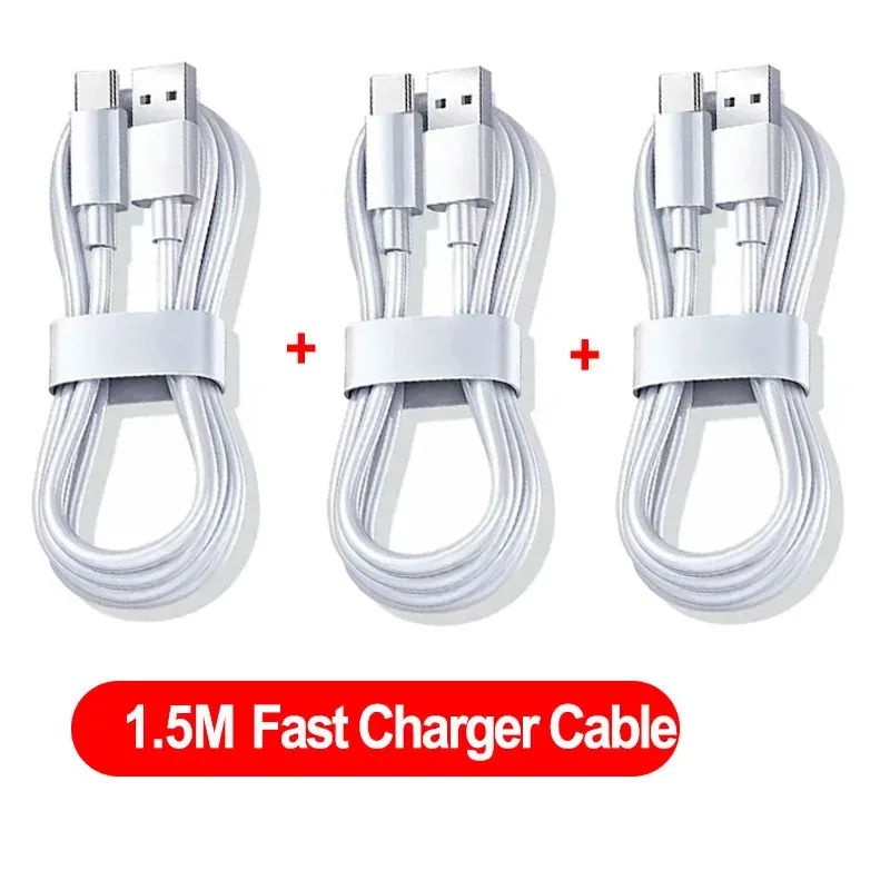 NNBILI Câble de charge USB-C 10 A 100 W à charge ultra-rapide, lot de 1 à 3 pièces, compatible Huawei, OPPO et vivo (non compatible iPhone, Xiaomi et Samsung) 7