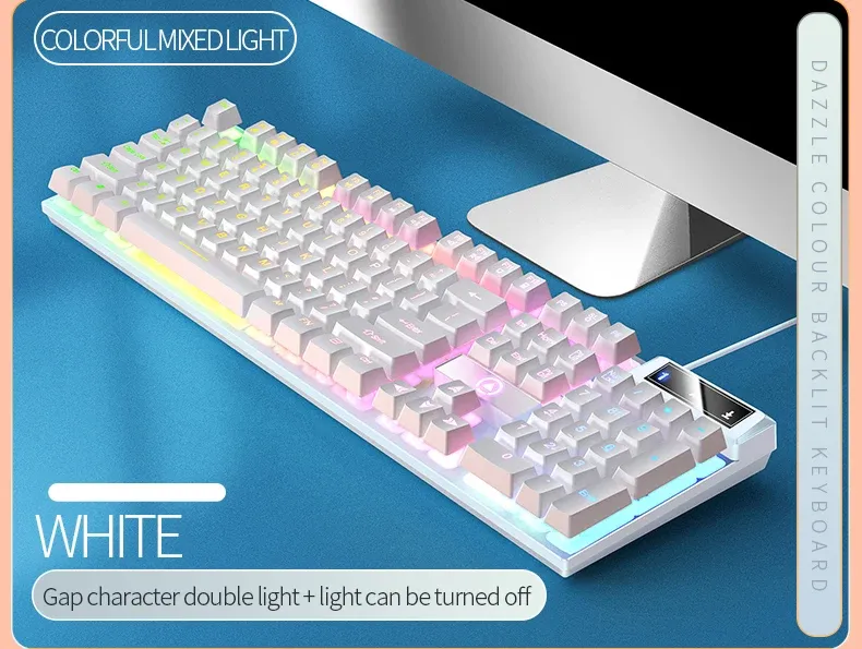 Clavier YINDIAO dans un espace de travail
