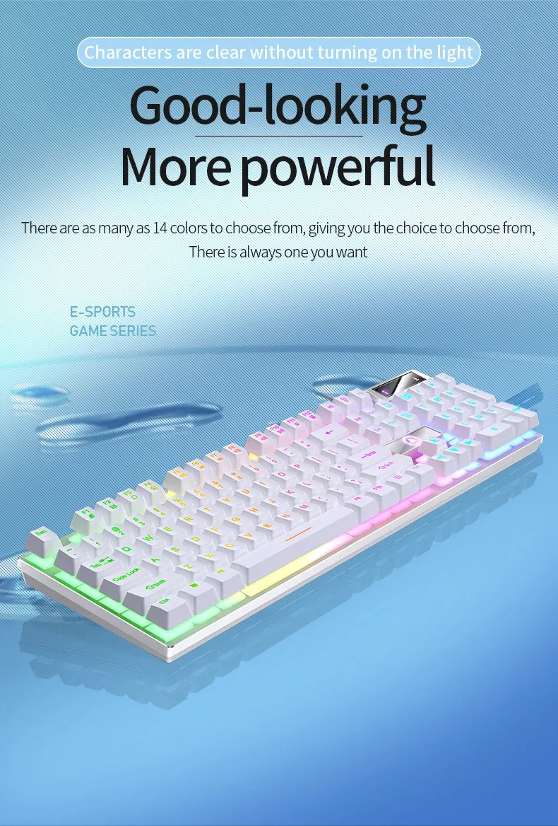 Ergonomie du clavier YINDIAO